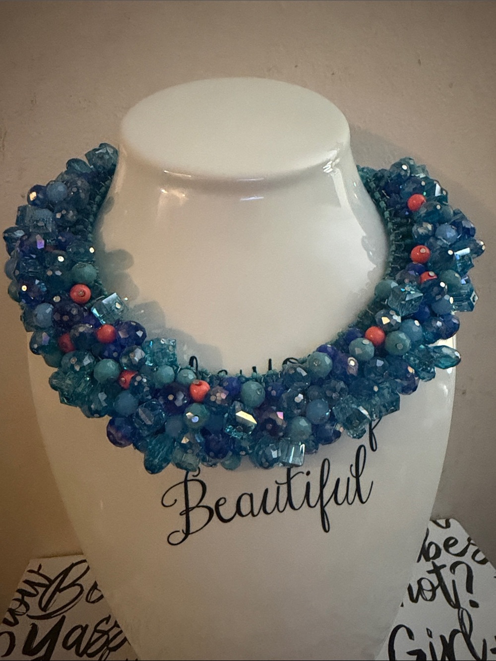 Sassy Jones Rochinda Glass Bib